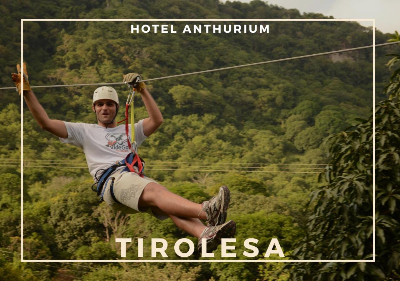 Hotel Anthurium Jalcomulco Bagian luar foto
